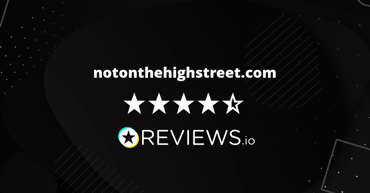 Not on the High Street.com Reviews - Read Reviews on Notonthehighstreet