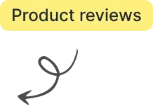 Product reviews