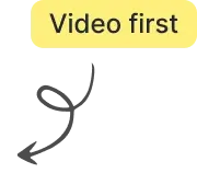 Video first